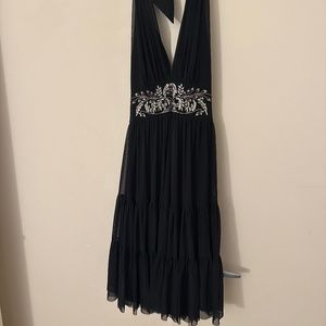 Flowy Halter Formal Gown